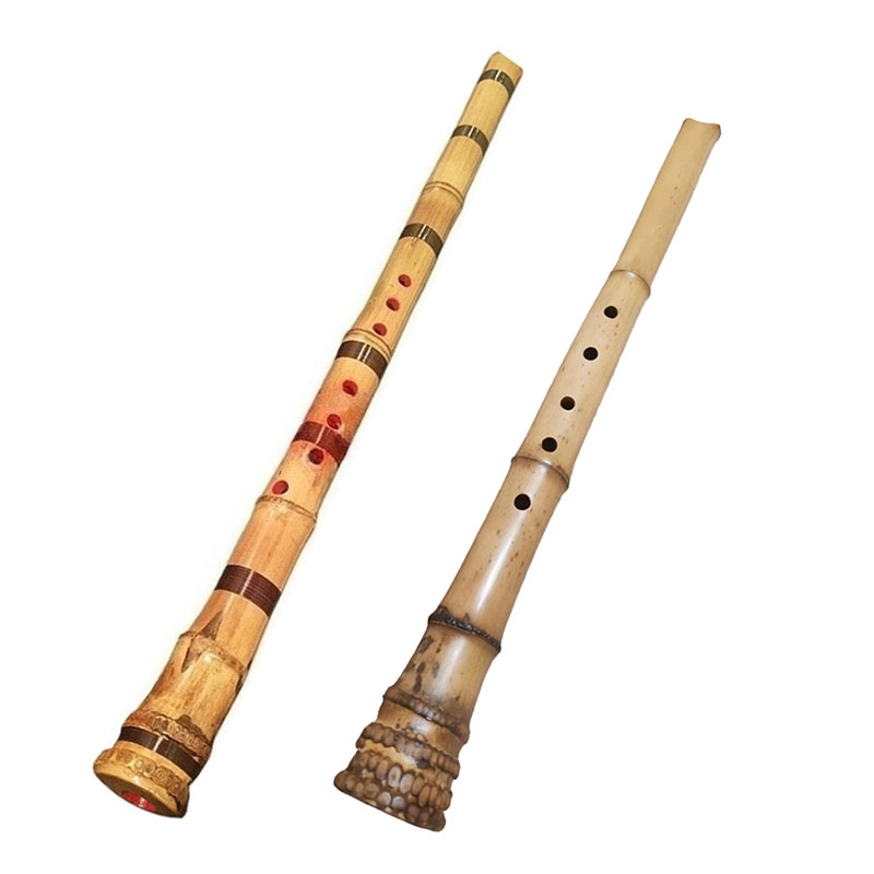 Shakuhachi Bamboo Flute - 6/8홀 샤후차치 중국 전통 플루트 민속