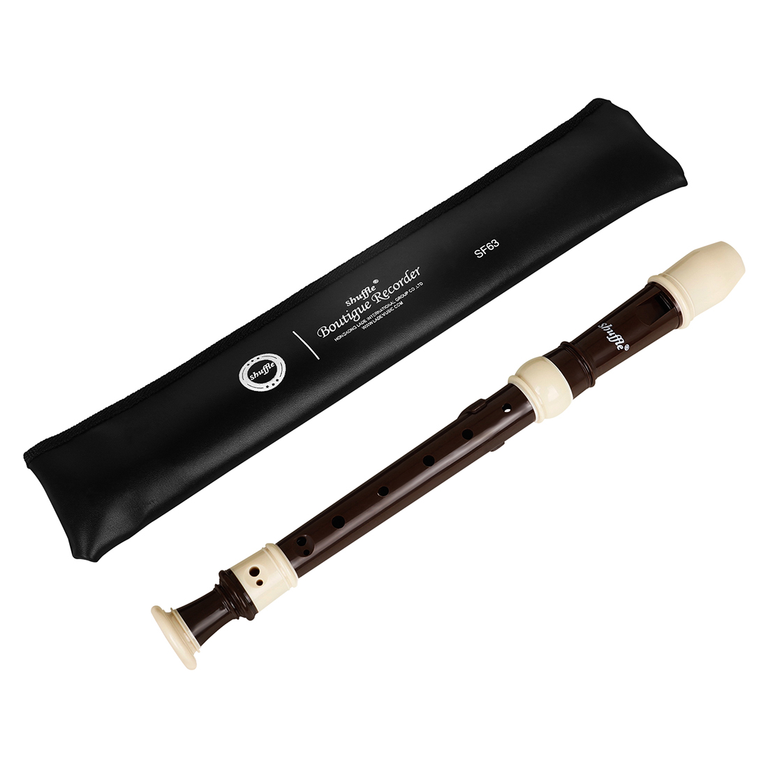Recorder Baroque Style - 셔플 녹음기 바로크 스타일 커피 컬러