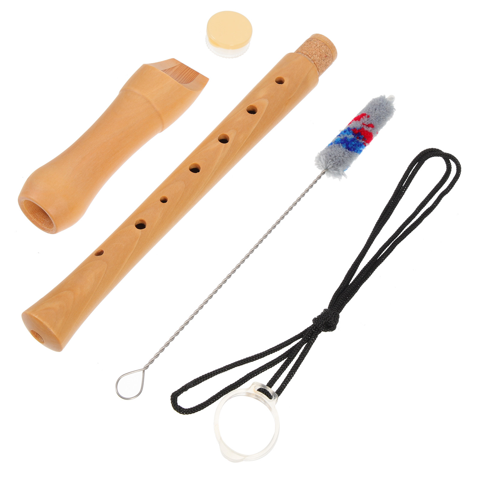 Musical Instrument German - 1세트 8홀 독일식 리코더 스타일 초보자용