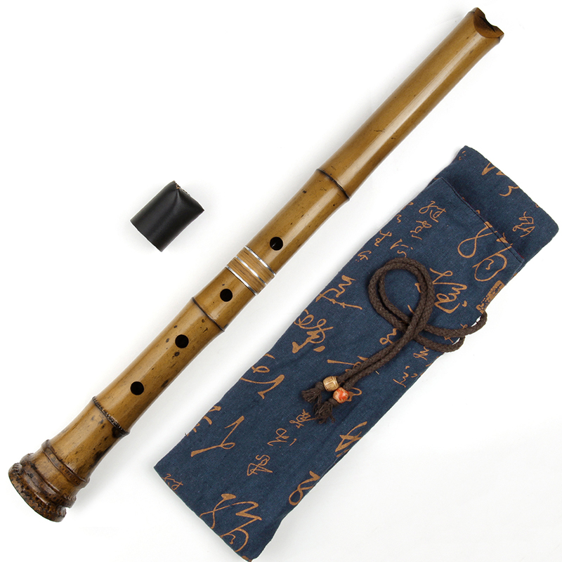 Shakuhachi Bamboo Flute - D 키 2 섹션 Shakuhachi 5
