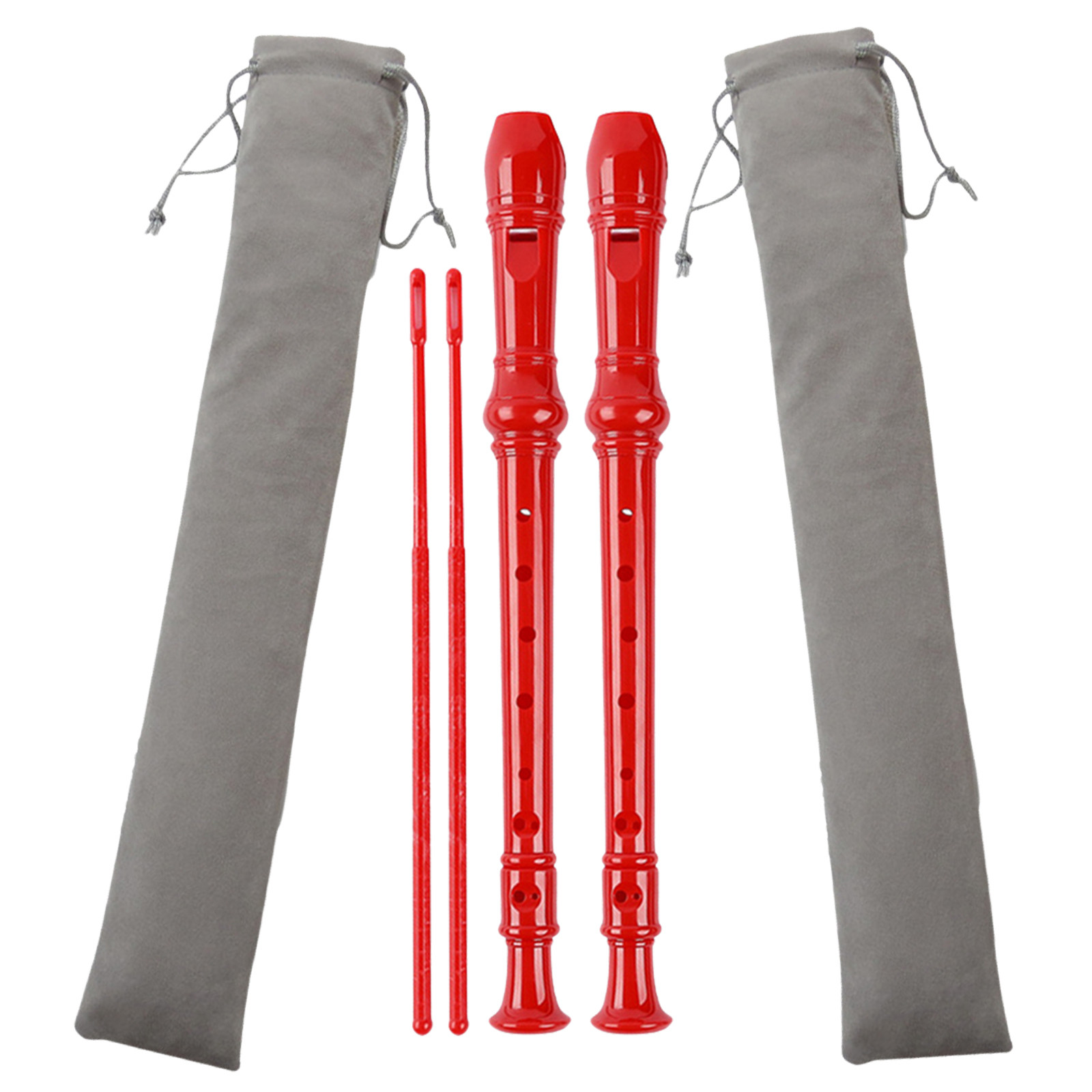 Musical Instrument German - 2세트 음악 수업용 소프라노 리코더 학생용
