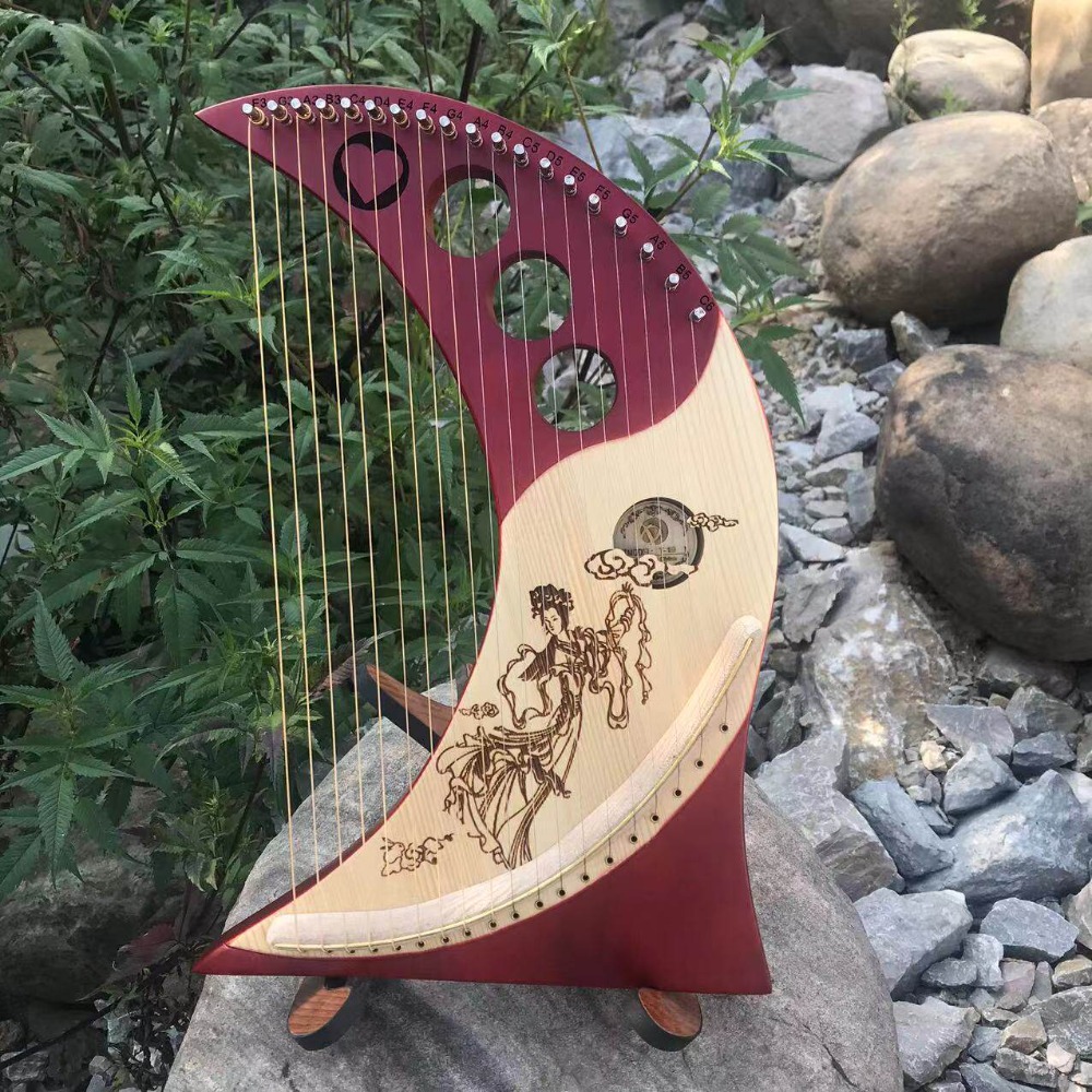 빈티지 원목 19/24현 리어 하프 사운드 힐링 수제  - Musical Instrument Harp 리뷰 및 가격