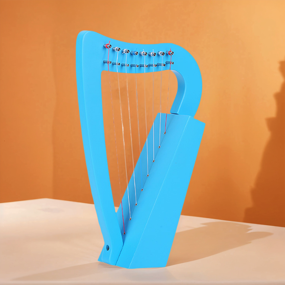8줄 리어 하프 솔리드 우드 미니 하프(튜닝 렌치 포함 - Musical Instrument Harp 리뷰 및 가격