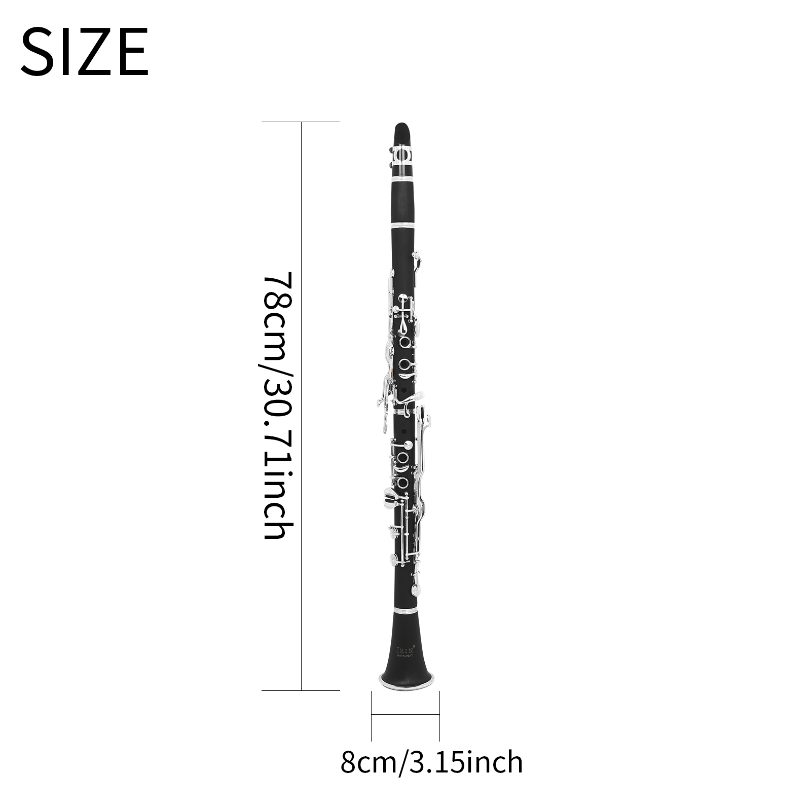 IRIN IN590 G 키 17 키 클라리넷 베이클라이 - Musical Instrument German 리뷰 및 가격