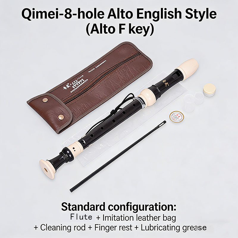 8홀 알토 리코더 F 키 수직형 독일식 및 바로크 스타 - Recorder Baroque Style 리뷰 및 가격