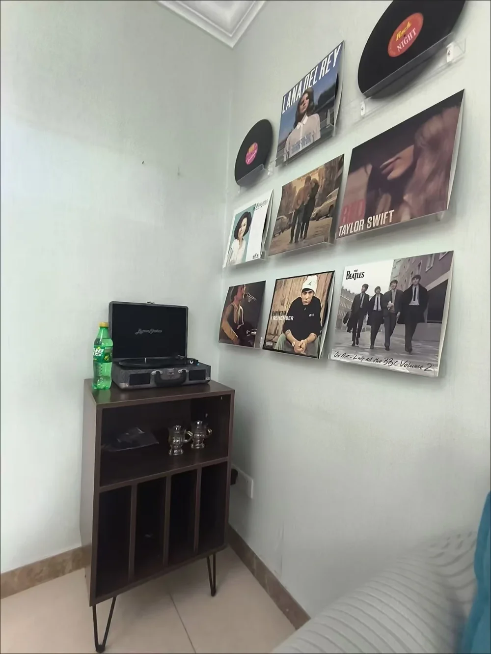 북유럽 스타일 레코드 플레이어 스탠드 다기능 침대 옆  - Musical Instrument Morocco 리뷰 및 가격