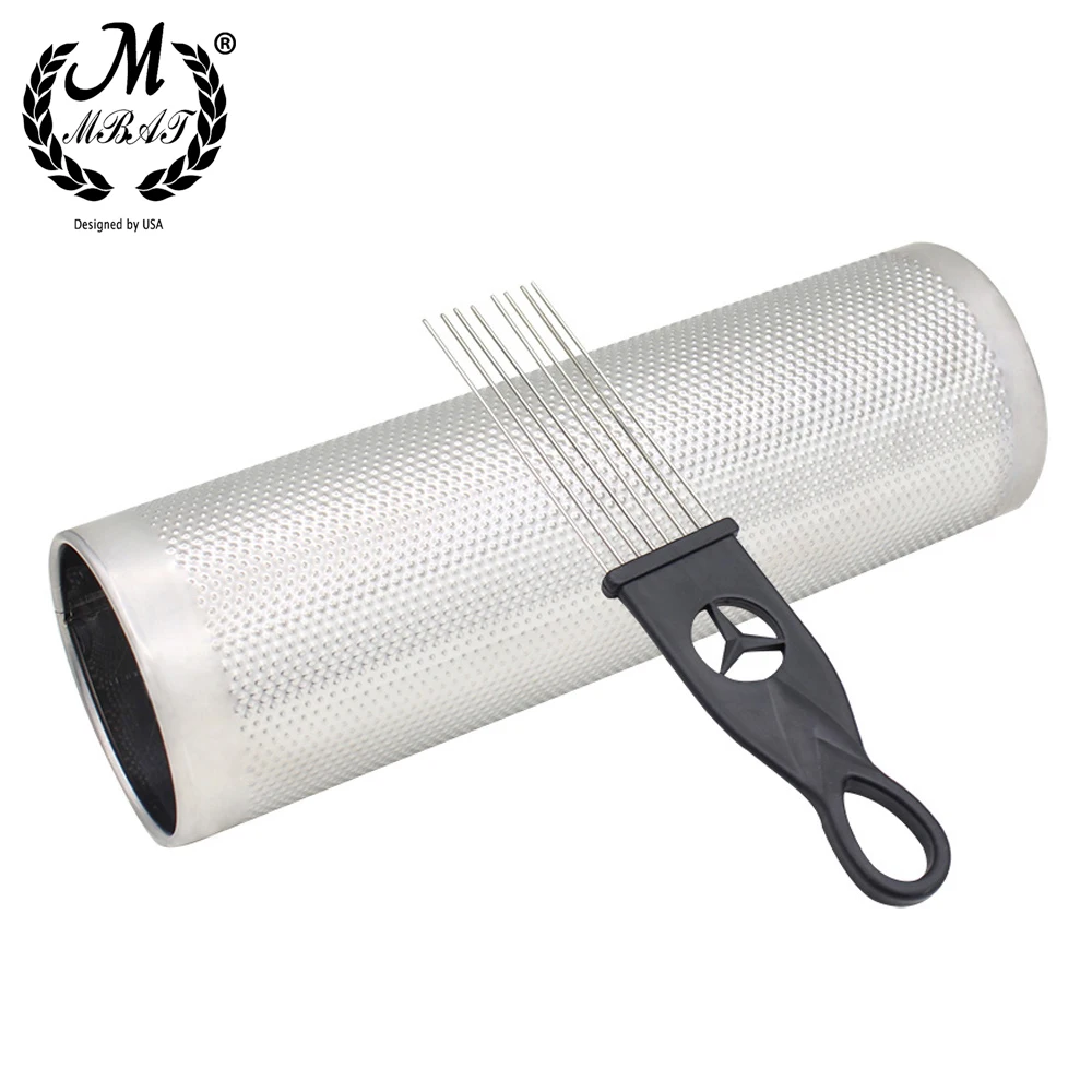 M MBAT Guiro 전문가용 대형 스테인레스 스틸  - Guiro Scraper Instrument 리뷰 및 가격