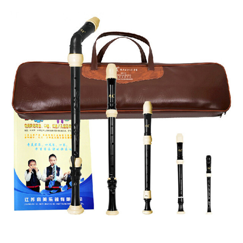 풀세트 ABS 레진 리코더 플루트 클라리넷 가죽 가방  - Recorder Baroque Style 리뷰 및 가격