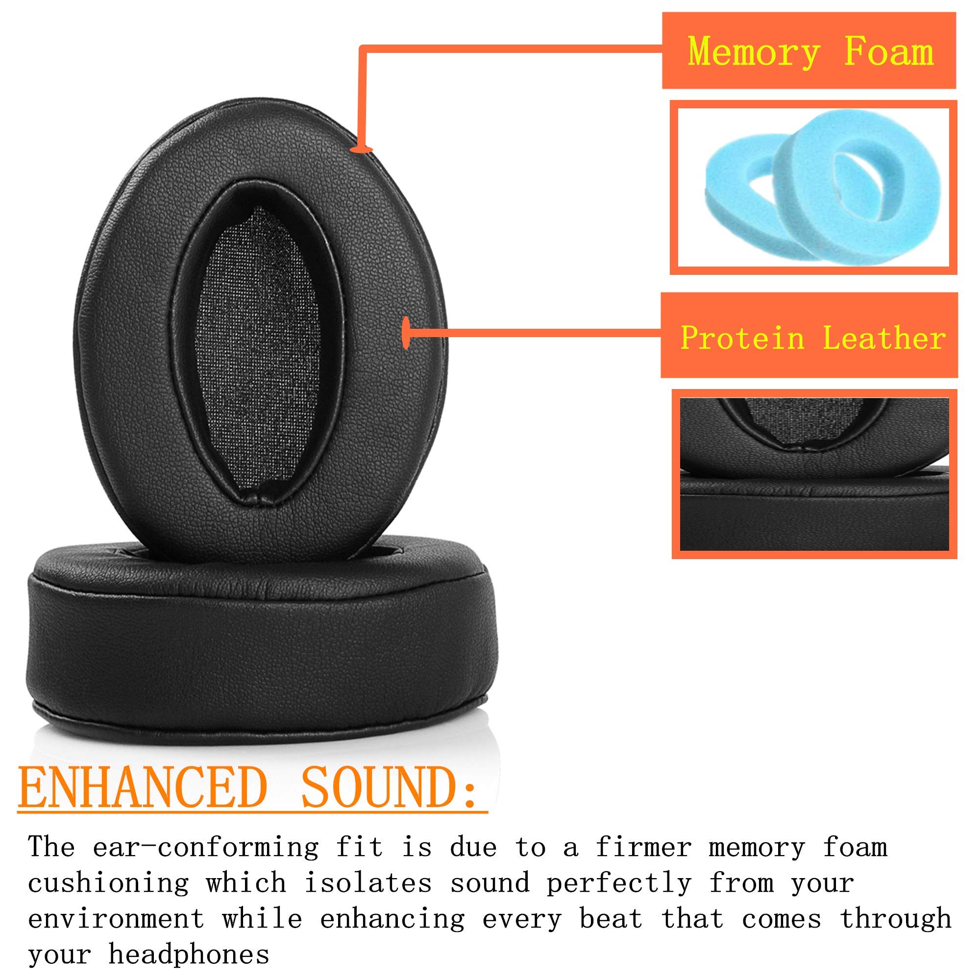 HD4.50BT 이어 패드 쿠션, 교체 메모리 폼 이어 - Sennheiser Headphone Momentum 4 리뷰 및 가격